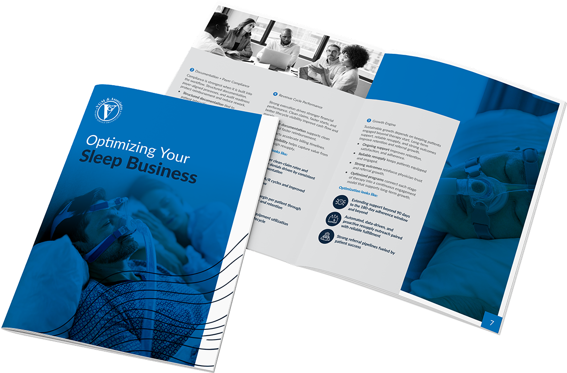 Optimizing Your Sleep Business guide cover mockup