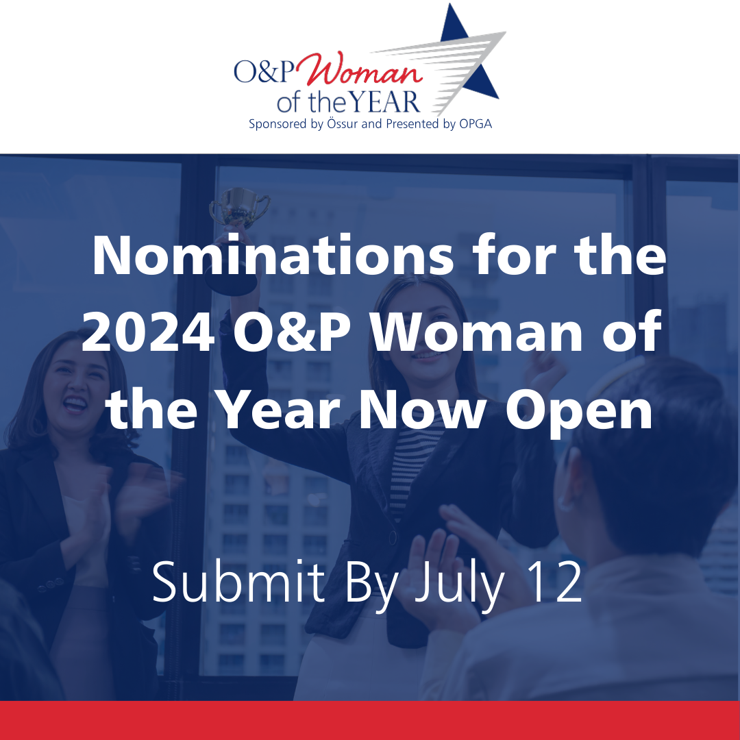 O&P Woman of the Year Nominations Now Open thumbnail