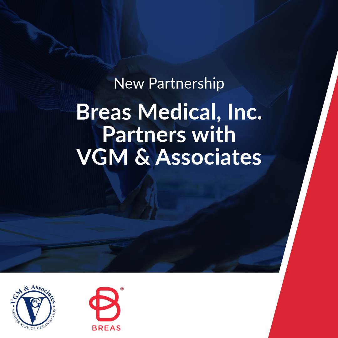 Breas Medical, Inc. Partners with VGM & Associates thumbnail