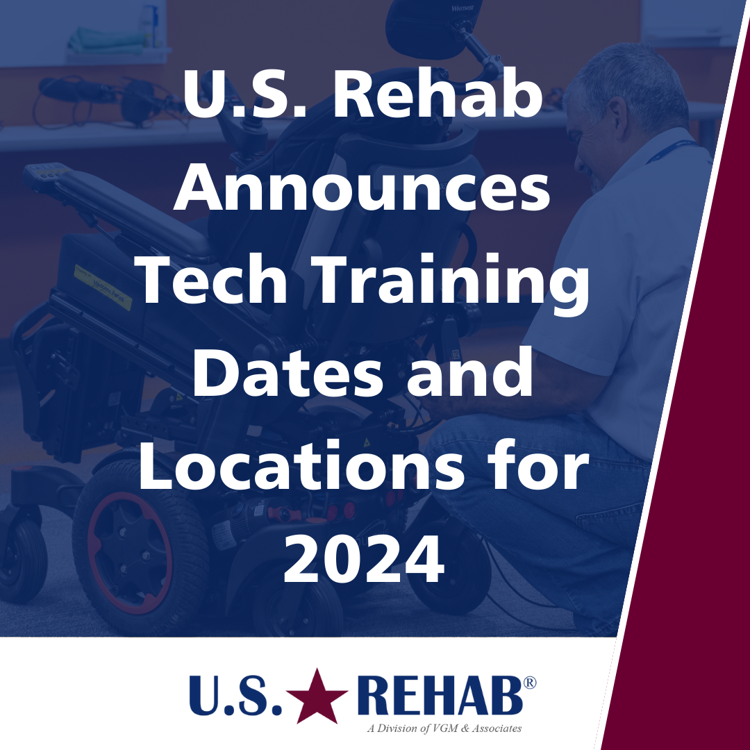 U.S. Rehab Announces Tech Training Dates and Locations for 2024